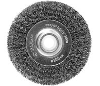 ЗУБР ⌀ 100 мм, щетка дисковая для точильно-шлифовального станка 35185-100_z02 Профессионал