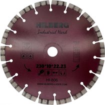 Диск алмазный отрезной 230*22.23 Hilberg Industrial Hard HI806