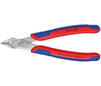 Electronic Super Knips® Бокорезы прецизионные, нерж., зажим для проволоки, 125 мм, 2-комп ручки