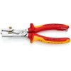 StriX® стриппер-кабелерез 2-в-1 VDE, 180 мм, хром, 2-комп ручки, проушина для страховки