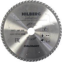 Hilberg Диск пильный  Hilberg Industrial Металл 250*30*60Т HF250