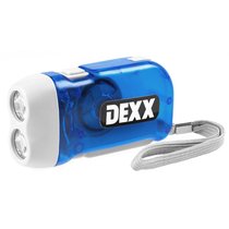 DEXX 2 LED, ручной, динамо, динамо-фонарь 56700
