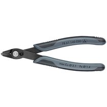 Electronic Super Knips® XL Бокорезы прецизионные ESD, для кабельных стяжек, нерж., 140 мм, 2-комп антистатические ручки