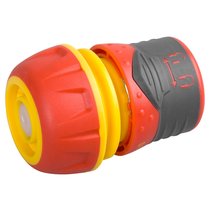 GRINDA O 3/4", пластмассовый с TPR, соединитель с автостопом и запирающим механизмом 8-426432