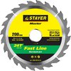 STAYER ⌀ 200 x 32 мм, 24T, диск пильный по дереву 3680-200-32-24