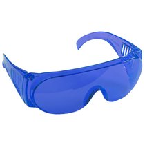 STAYER синие, открытые, материал дужки поликарбонат, очки защитные 11047