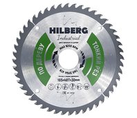 Диск пильный Hilberg Industrial Дерево тонкий рез 165*30*48Т HWT163