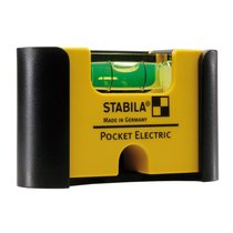 STABILA Уровень тип Pocket Electric (1гориз., точн. 1мм/м) с чехлом на пояс на блистере
