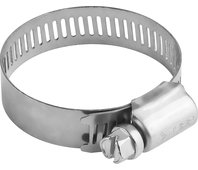 ЗУБР 16-32 мм, нерж. сталь, просечная лента 12,7 мм, хомуты 37815-016-32-4