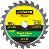 STAYER ⌀ 190 x 20 мм, 24T, диск пильный по дереву 3680-190-20-24