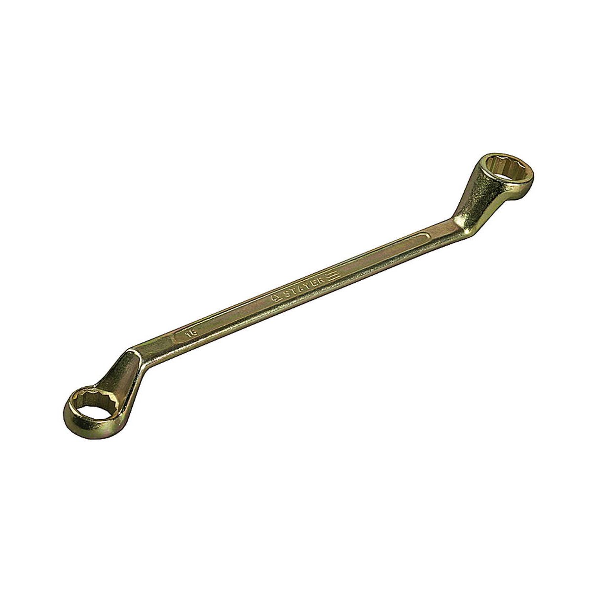 STAYER 24 х 26 мм, изогнутый, накидной гаечный ключ 27130-24-26