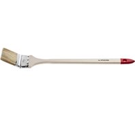 STAYER 75 мм, 3", щетина натуральная, деревянная ручка, кисть радиаторная UNIVERSAL 0112-75_z01