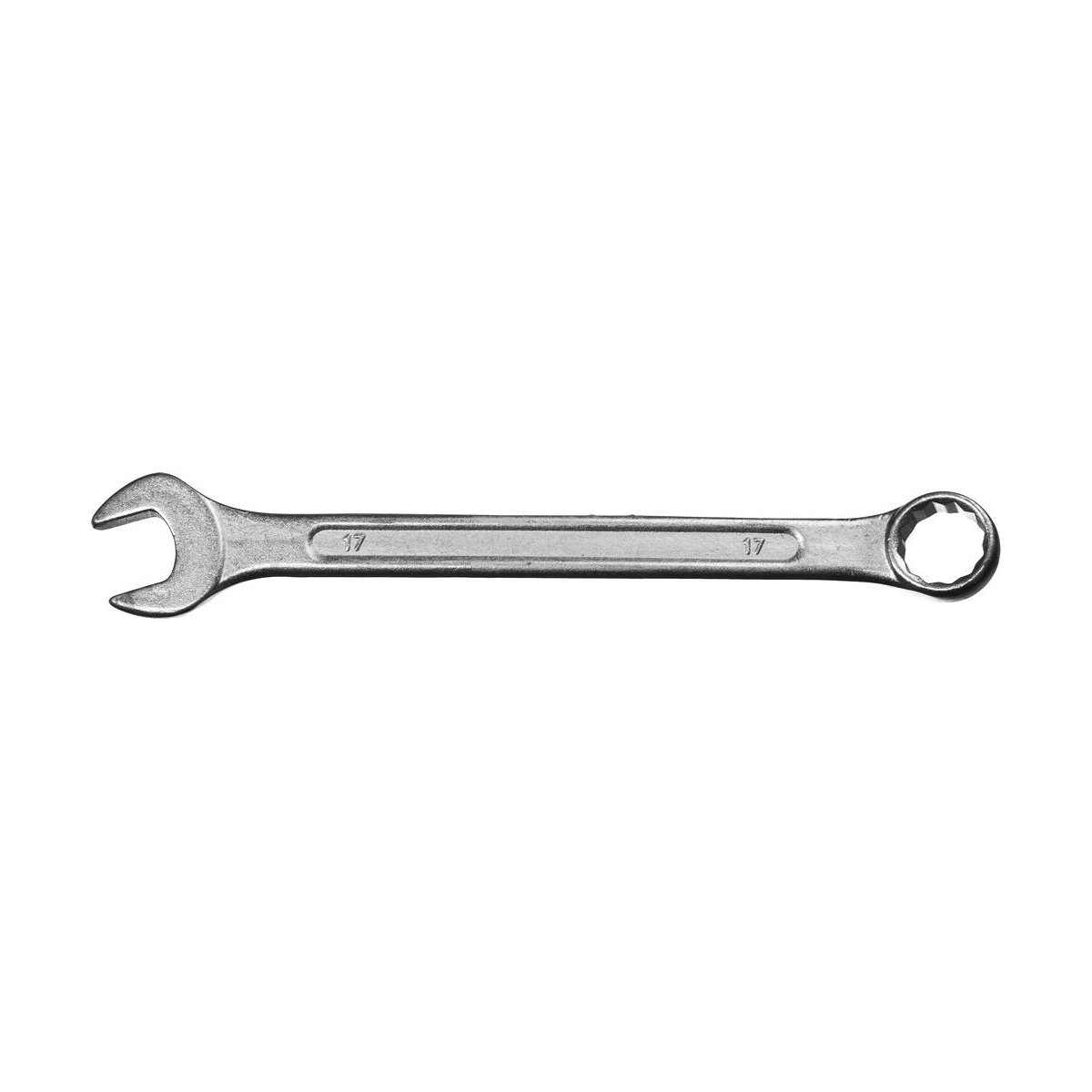 СИБИН 17 мм, оцинкованный, гаечный ключ комбинированный 27089-17