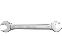 KRAFTOOL 17х19 мм, Cr-V сталь, хромированный, гаечный ключ рожковый 27033-17-19