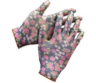 GRINDA S-M, прозрачное нитриловое покрытие, перчатки садовые 11297-S