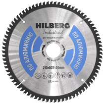 Hilberg Диск пильный Hilberg Industrial Алюминий 210*30*80Т HA210