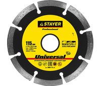 STAYER ⌀ 22.2х115 мм, алмазный, сегментный, круг отрезной для УШМ 3660-115_z01