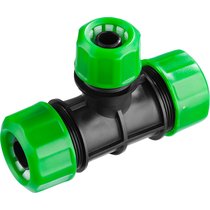 РОСТОК 1/2" х 3/4" х 3/4", тройник цанговый (шланг-шланг-шланг) 426371