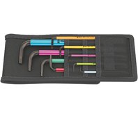 950/9 SPKL Hex-Plus Multicolour Imperial BlackLaser 1 Набор Г-образных ключей, с шаром, 9 пр., 5/64-3/8"