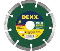 DEXX ⌀ 125х22.2 мм, алмазный, сегментный, круг отрезной для УШМ 36701-125_z01
