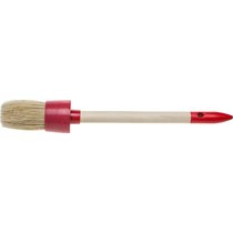 STAYER 55 мм, щетина натуральная, деревянная ручка, кисть малярная круглая 0141-55