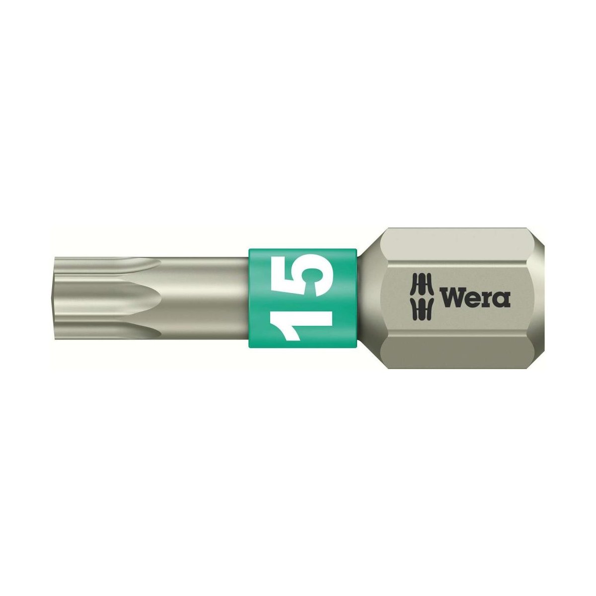 3867/1 TS TORX® бита торсионная, нерж., 1/4" C6.3, TX 15 x 25 мм