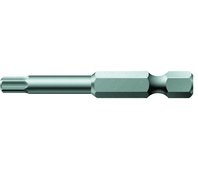 840/4 Z Hex-Plus BO бита с внешним шестигранником, с отверстием, 1/4" E6.3, 2 x 89 мм