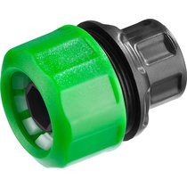РОСТОК 3/4"х3/4", зажим цанговый (резьба внешняя-шланг) 426364