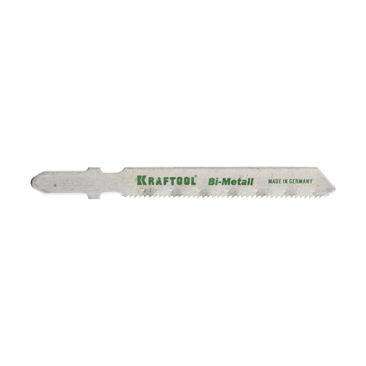 KRAFTOOL по металлу Bi-Met, EU-хвост., шаг 1.2 мм, 55 мм, 2 шт., полотна для лобзика 159555-1.2