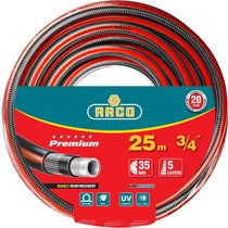 Raco O 3/4" x 25 м, 35 атм., 5-ти слойный, армированный, шланг поливочный PREMIUM 40300-3/4-25_z01