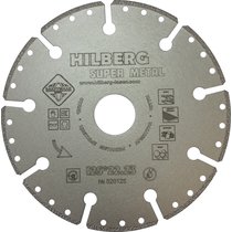 Hilberg Диск алмазный отрезной 125*22.23 Hilberg Super Metall 520125