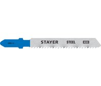 STAYER HSS, по металлу (3-6 мм), EU-хвост., шаг 1.8 мм, 50 мм, 2 шт., полотна для эл/лобзика 15993-1.8_z02