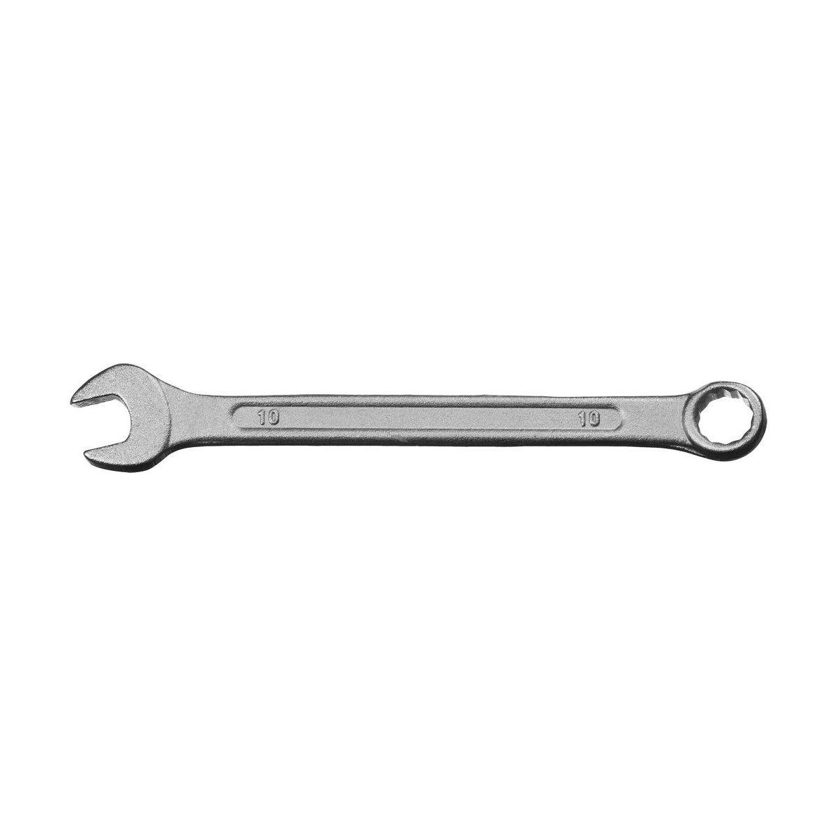 СИБИН 10 мм, оцинкованный, гаечный ключ комбинированный 27089-10