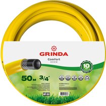 GRINDA O 3/4" х 50 м, 25 атм., 3-х слойный, армированный, шланг садовый COMFORT 8-429003-3/4-50_z02
