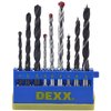 DEXX 9 шт., комбинированный набор сверл 2970-H9_z01