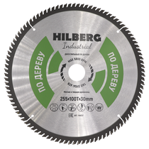 Hilberg Диск пильный Hilberg Industrial Дерево 255*30*100Т HW257
