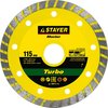 STAYER ⌀ 115х22.2 мм, алмазный, сегментированный, круг отрезной для УШМ 36673-115