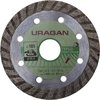 URAGAN 105 мм, по бетону, камню, кирпичу, алмазный диск отрезной ТУРБО 909-12131-105