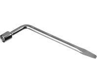 ЗУБР 17 мм, пруток ⌀ 15 мм, хромированный, ключ баллонный Г-образный 2753-17_z02
