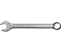 KRAFTOOL 30 мм, Cr-V сталь, хромированный, гаечный ключ комбинированный 27079-30