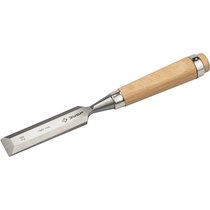 ЗУБР 28 мм, деревянная ручка, стамеска-долото ЭКСПЕРТ 18096-28