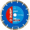 ЗУБР ⌀ 200х22.2 мм, алмазный, сегментный, круг отрезной для УШМ 36650-200_z01