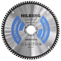 Hilberg Диск пильный Hilberg Industrial Алюминий 216*30*80Т HA216