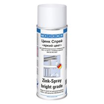 Zinc Spray* "bright grade" (400мл) Цинк-спрей  "яркий сорт", защита от коррозии. WEICON (wcn11001400)
