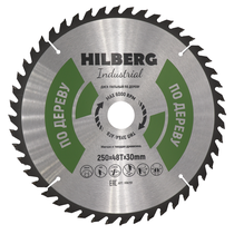Hilberg Диск пильный Hilberg Industrial Дерево 250*30*48Т HW251