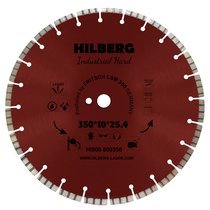 Hilberg Диск алмазный отрезной 350*25.4*12 Hilberg Industrial Hard HI808