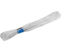 СИБИН 20 м, 7 мм, белый, шнур вязаный полипропиленовый с сердечником 50257