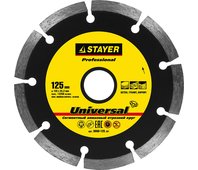 STAYER ⌀ 22.2х125 мм, алмазный, сегментный, круг отрезной для УШМ 3660-125_z01