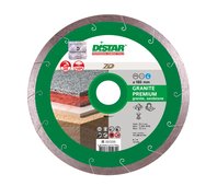 Диск алмазный сплошной 1A1R 180x1,6x8,5x25,4 Granite Premium, DiStar