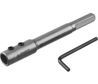 ЗУБР 140 мм, HEX 12.5 мм, удлинитель для сверл Левиса 2953-12-140